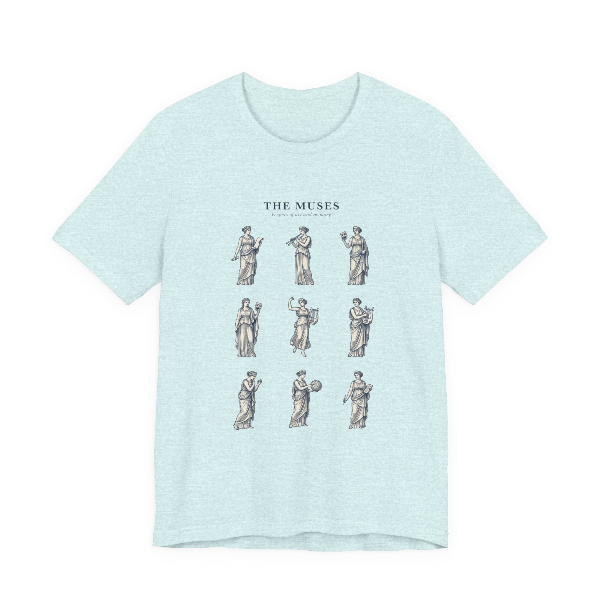 The Muses Tee | Greek Mythology, Mythcore Classic Art