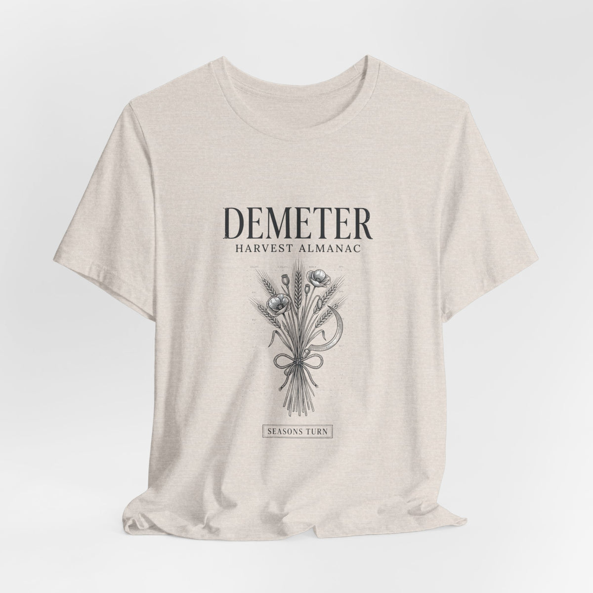 Demeter Harvest Almanac T-Shirt | Greek Mythology, Mythcore