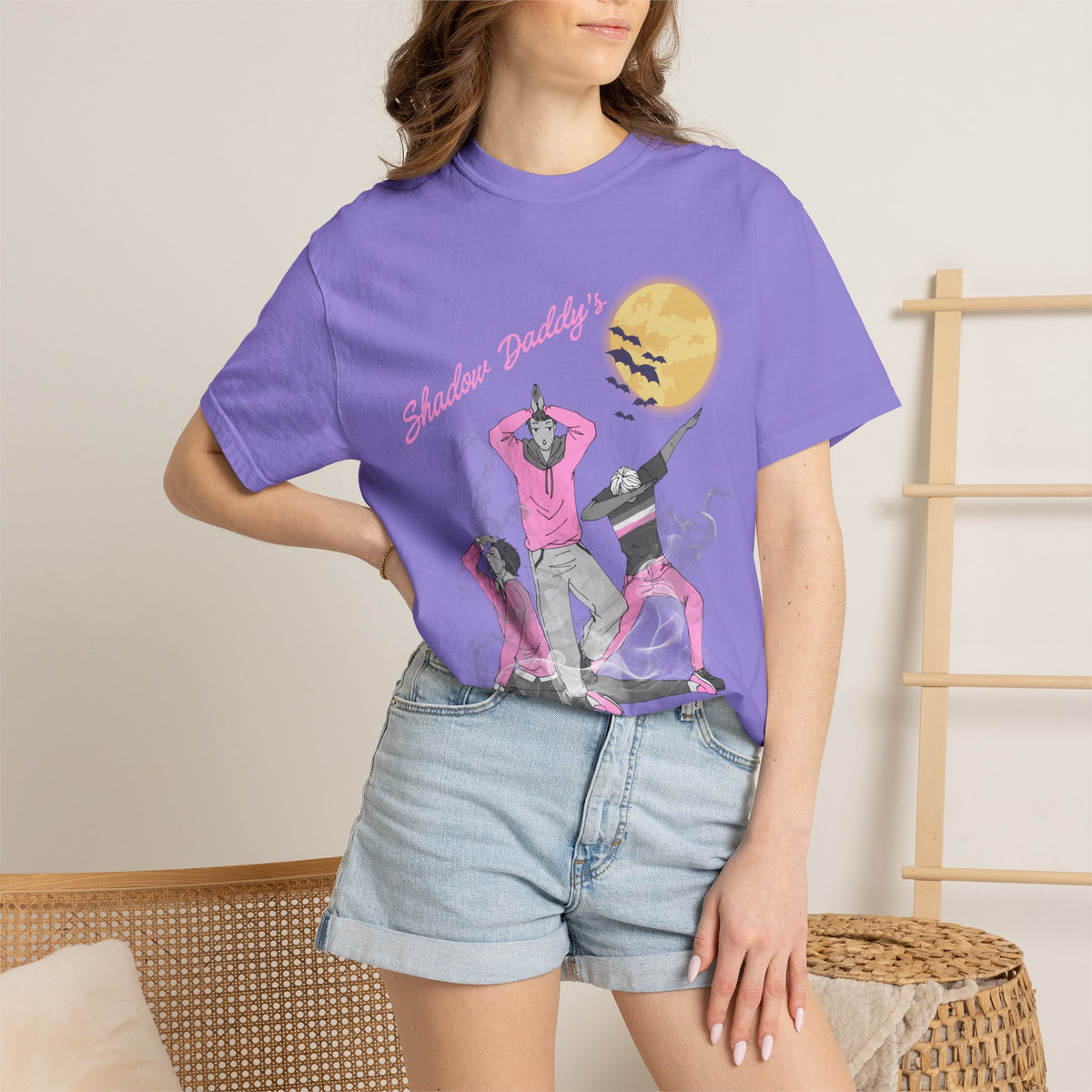 T-Shirt — 'Halloween Daddy' Retro Dance Crew Graphic Tee