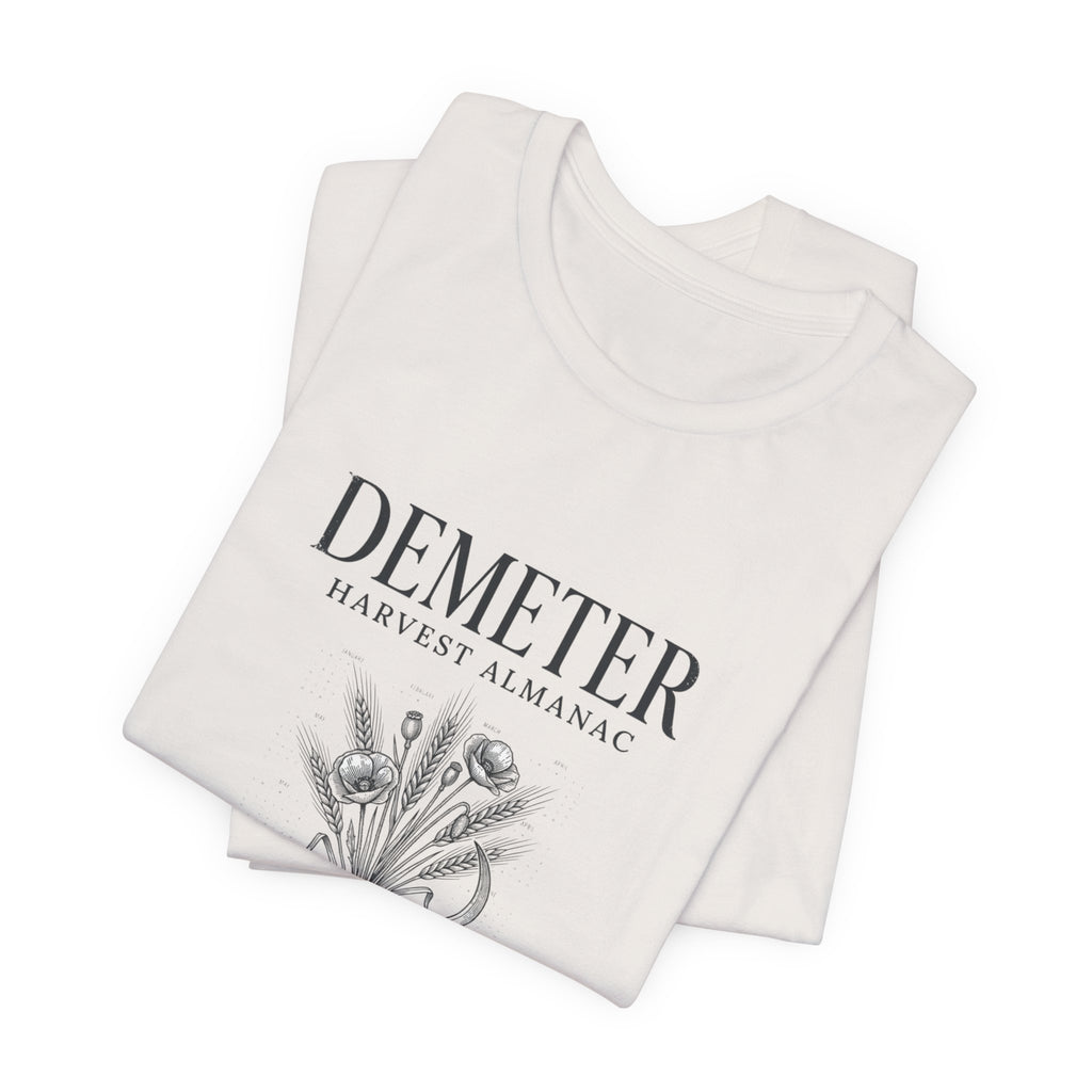 Demeter Harvest Almanac T-Shirt | Greek Mythology, Mythcore