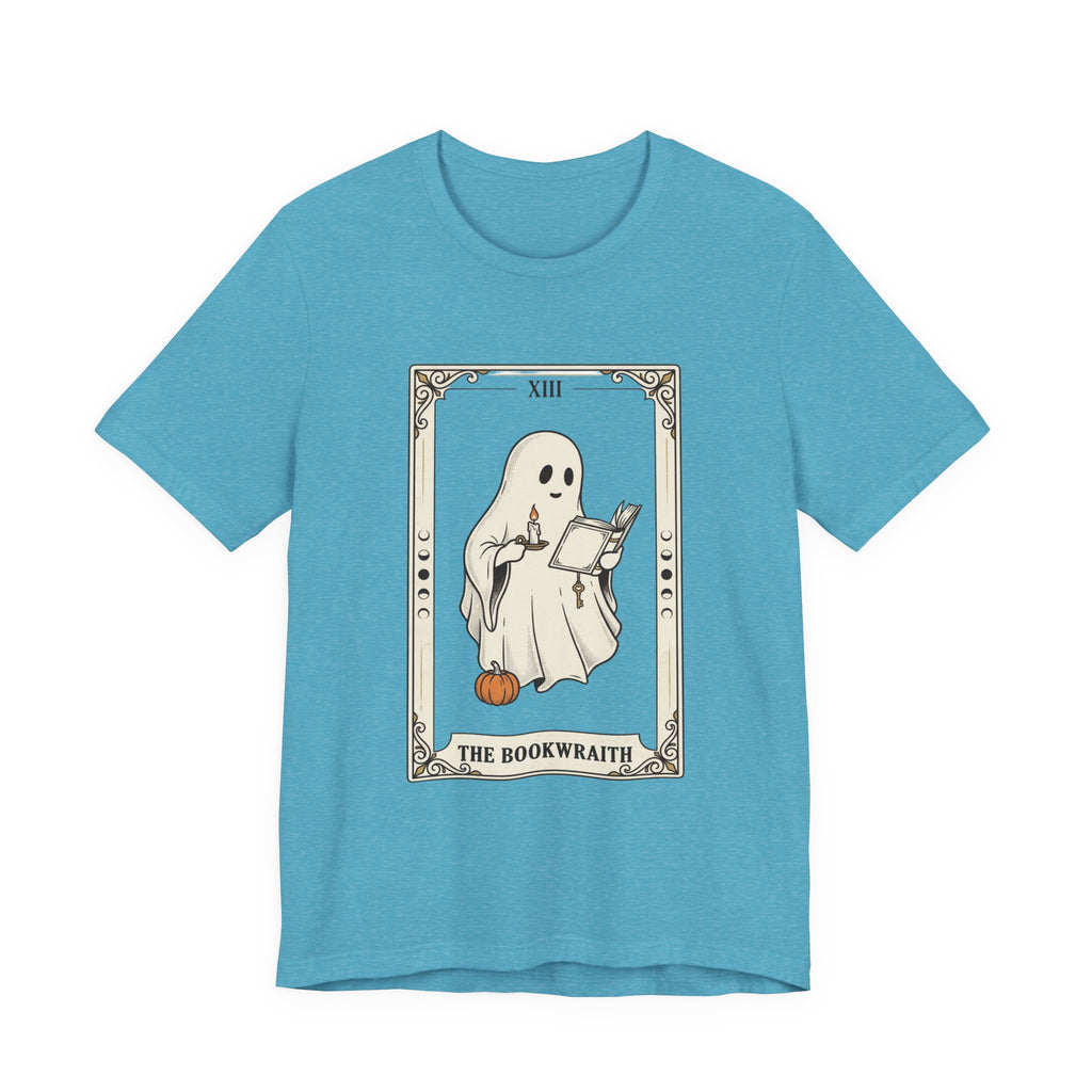 Bookwraith Ghost Reading Tee | Spooky Reader, Halloween Bookish