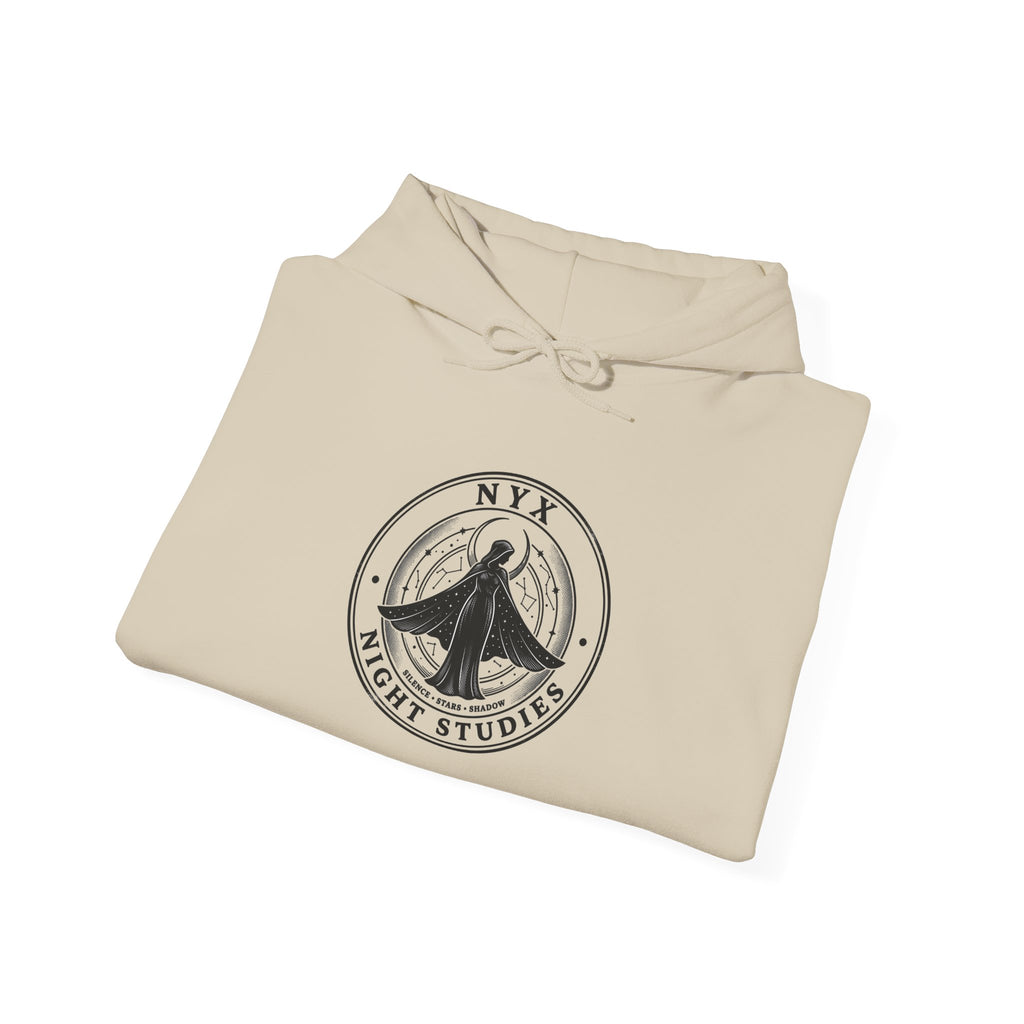 Nyx Night Studies Hoodie | Greek Mythology, Mythcore Emblem