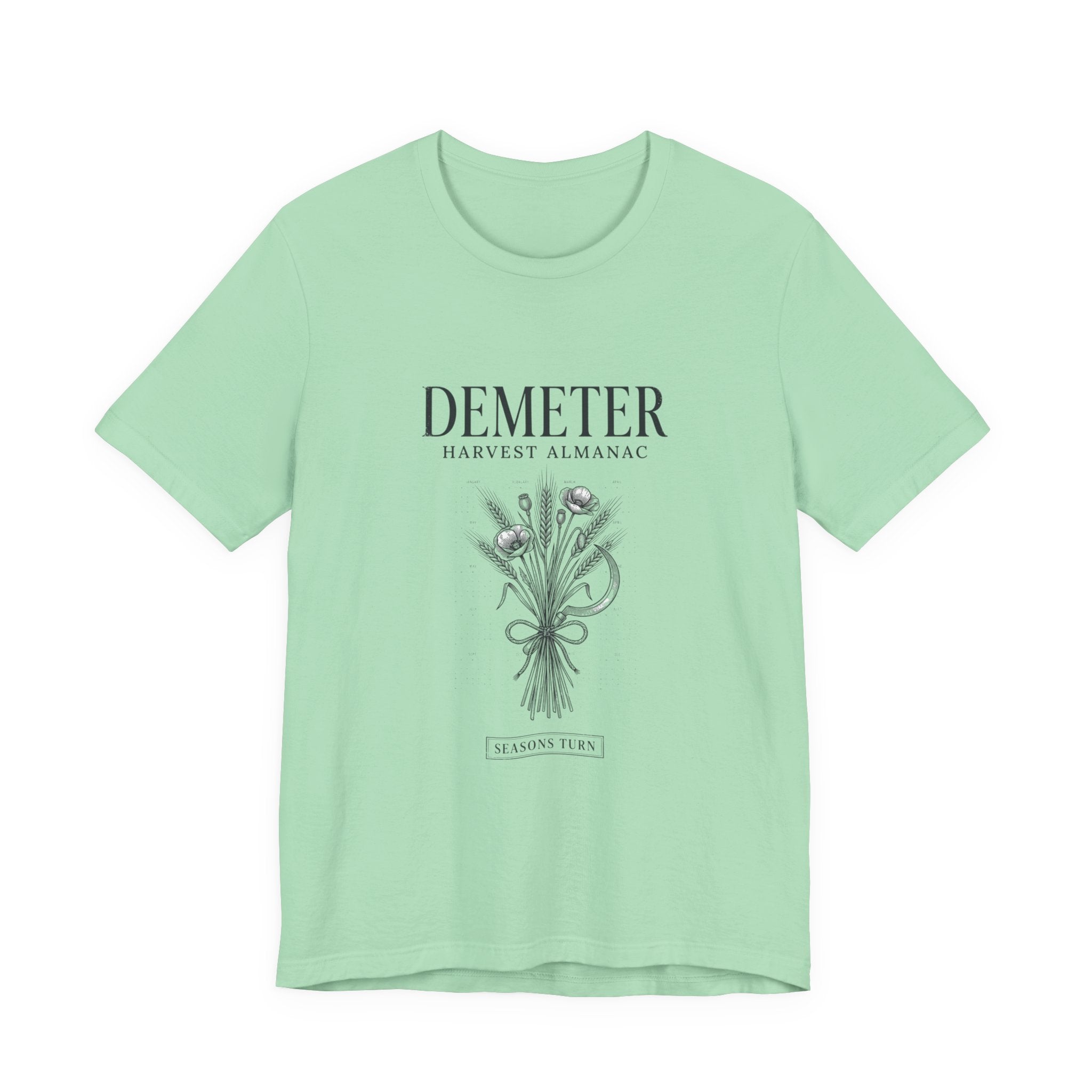 Demeter Harvest Almanac T-Shirt | Greek Mythology, Mythcore