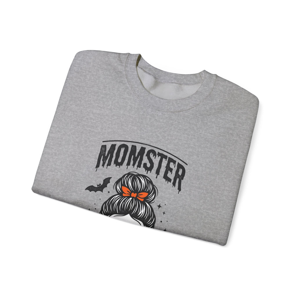 Momster Skull Mom Crewneck Sweatshirt | Halloween mom, bats, spooky season