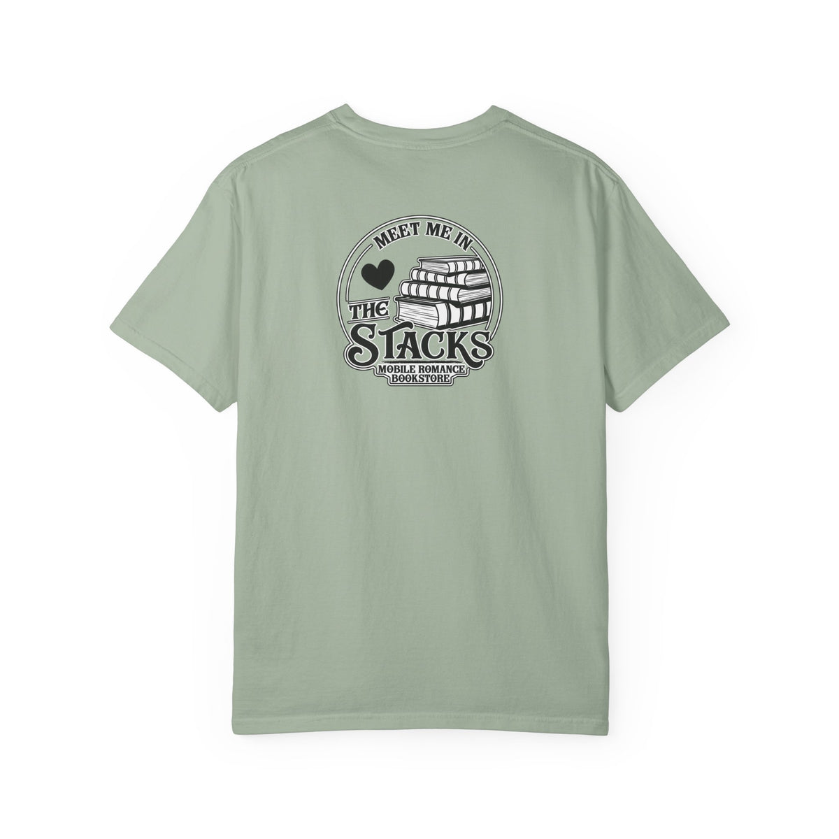 Book Lover T-Shirt — “Meet Me in the Stacks” Library Graphic Tee