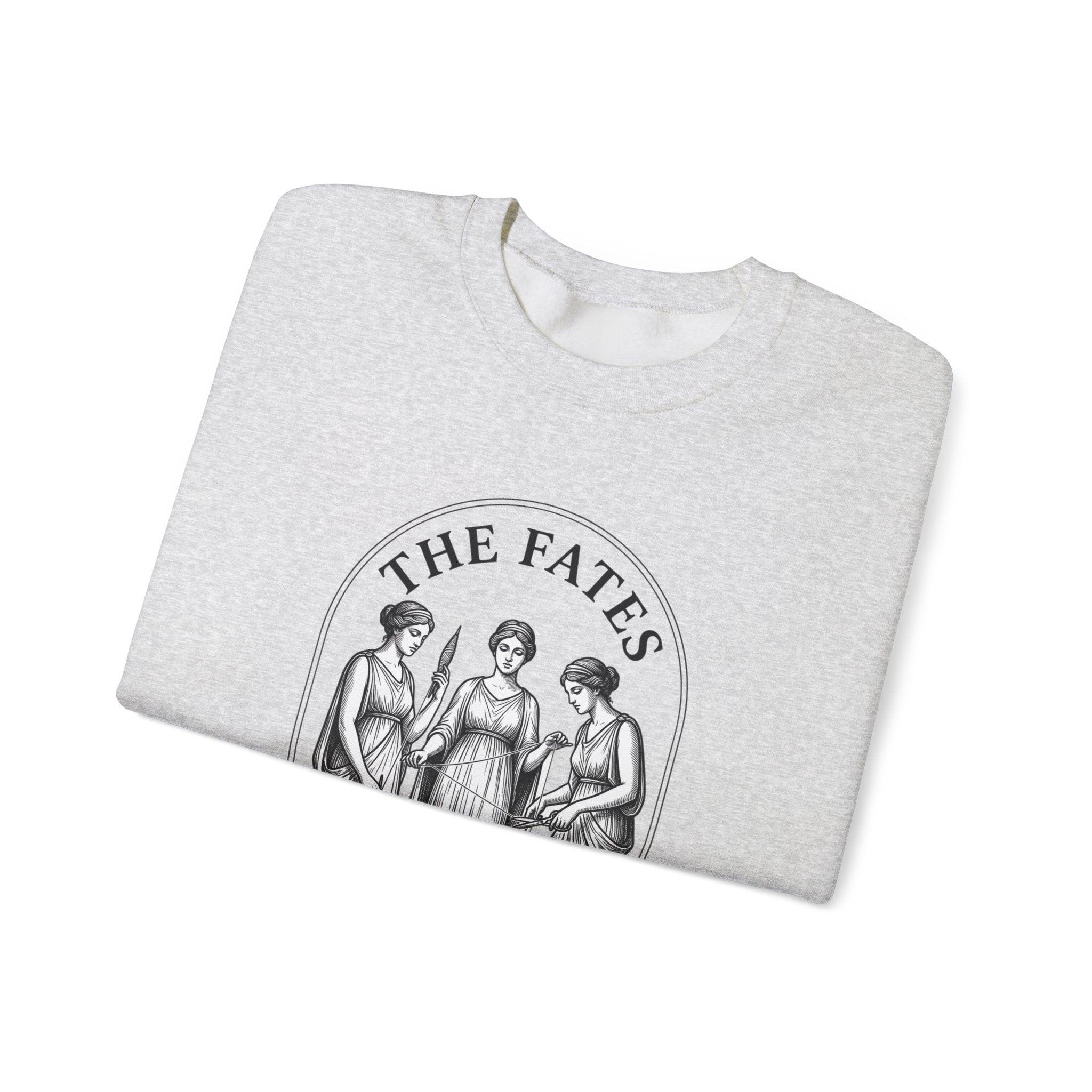 The Fates Greek Mythology Crewneck Sweatshirt | Mythcore Dark Academia