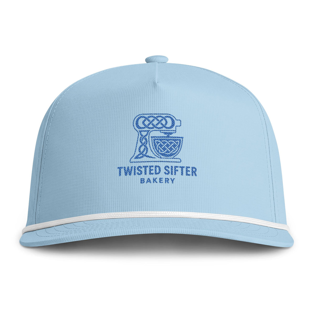 Embroidered Rope Cap - Twisted Sifter Bakery Logo