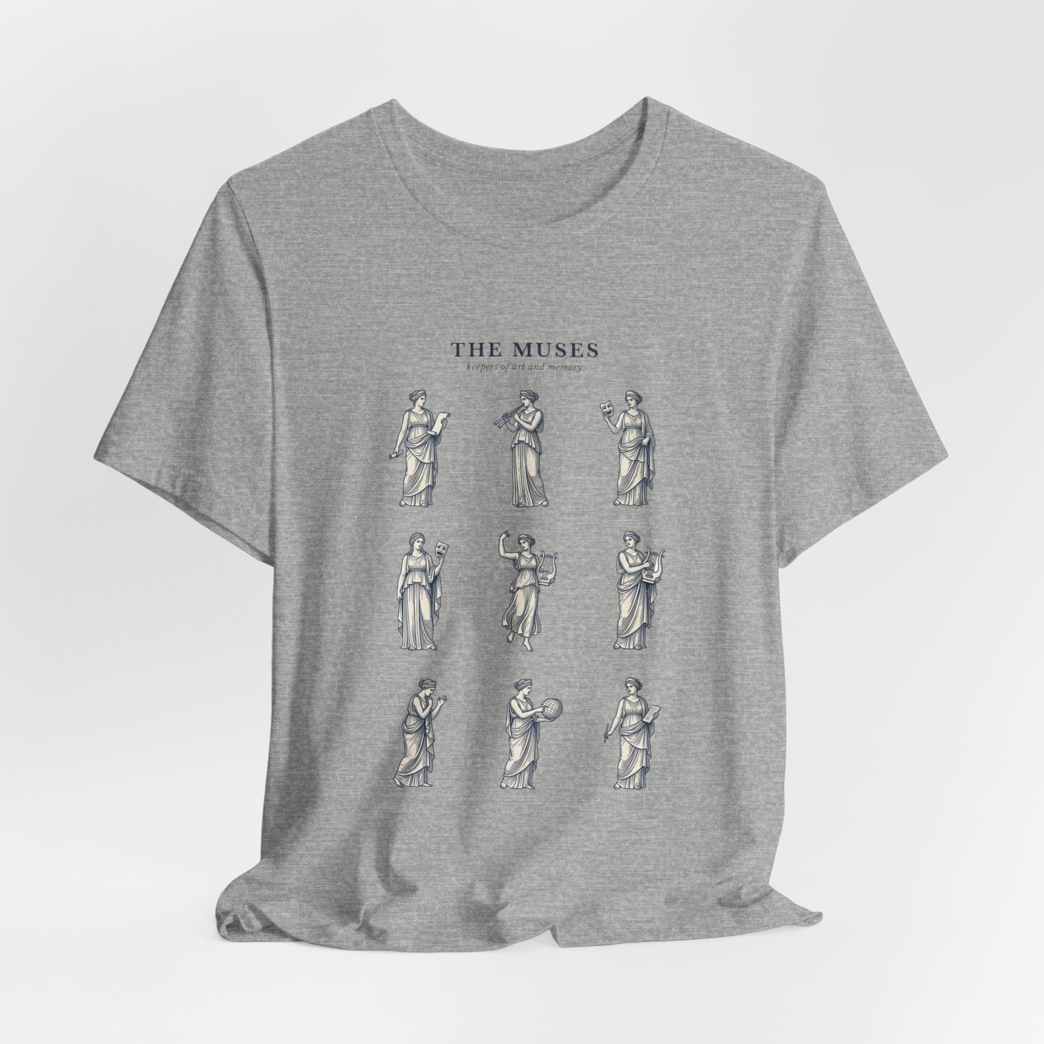 The Muses Tee | Greek Mythology, Mythcore Classic Art