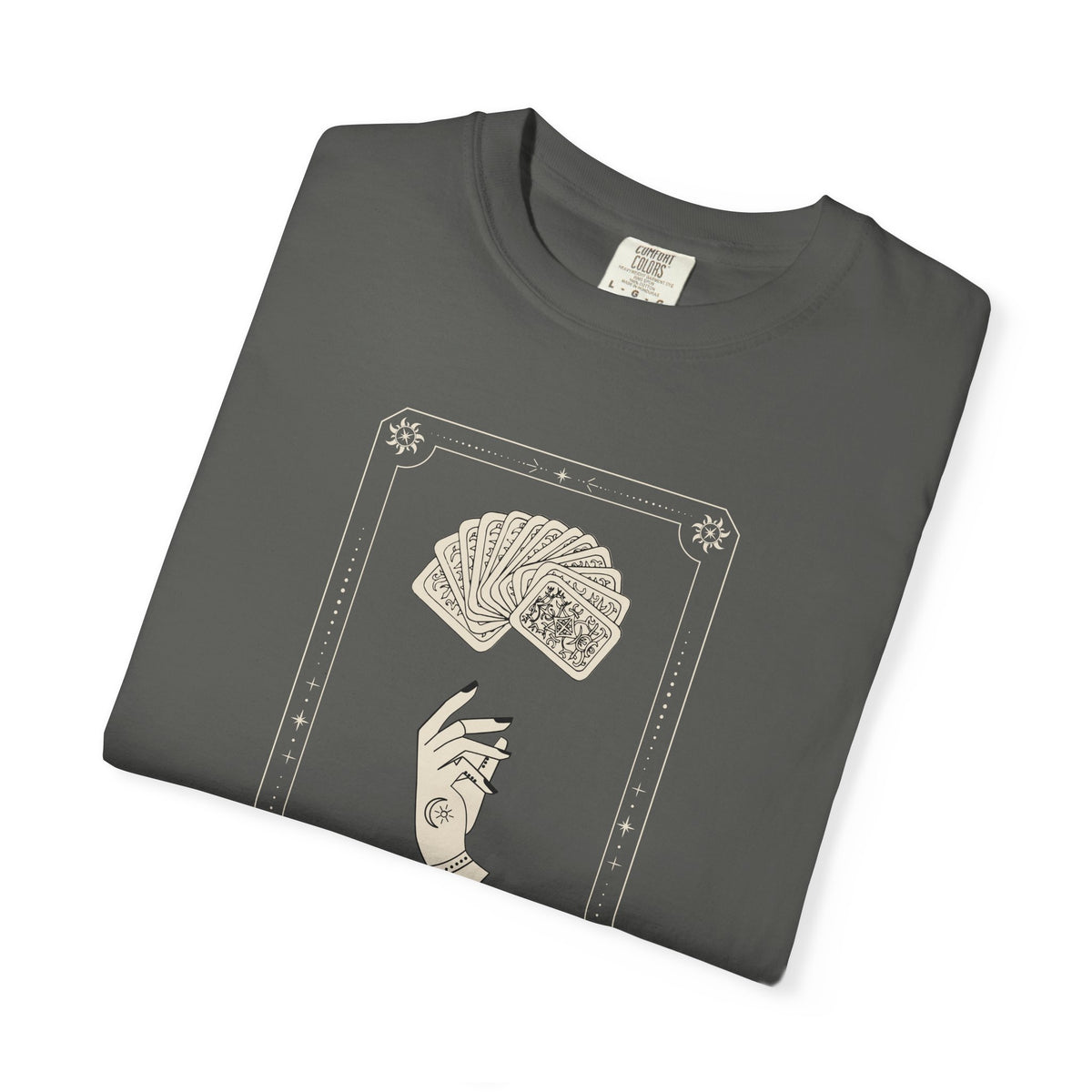 Tarot-Inspired 'Ace of Cups' Graphic T-Shirt — Minimal Occult Tee