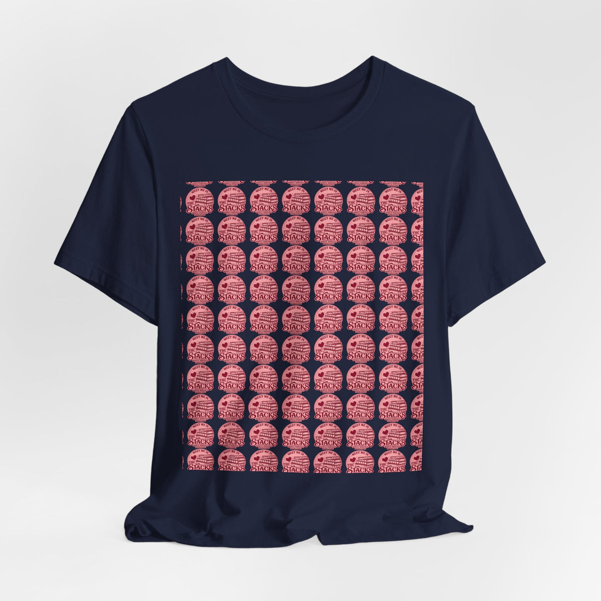Red Pattern Graphic T-Shirt
