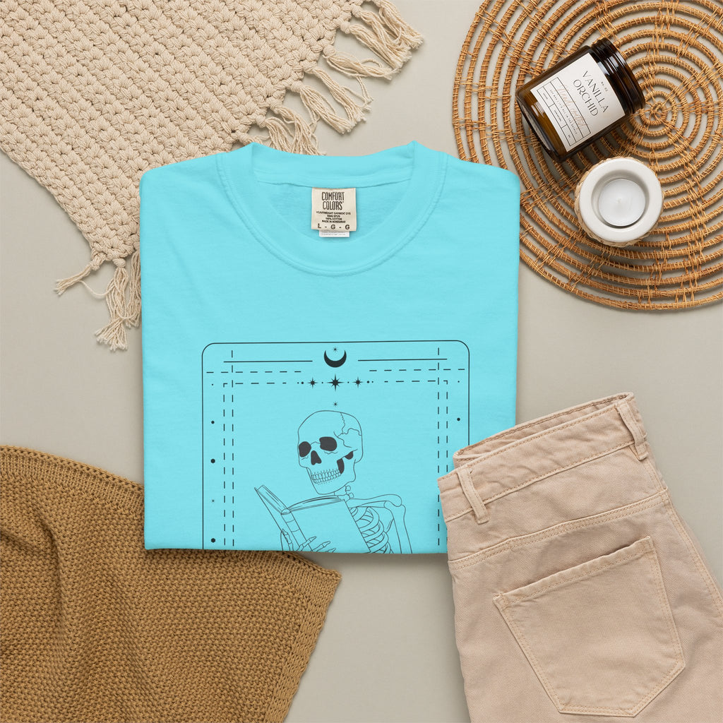 Book Lover T-Shirt — “Meet Me in the Stacks” Library Graphic Tee