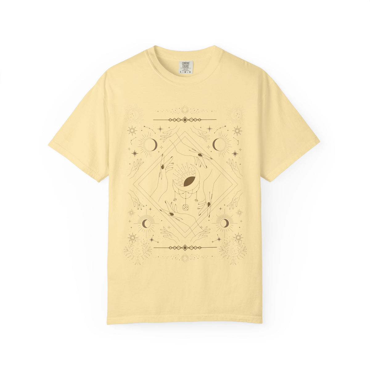 Celestial Moon Phases T-Shirt — Mystic Astrology Graphic Tee