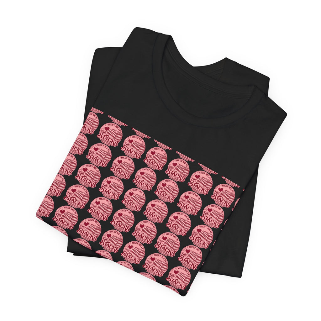 Red Pattern Graphic T-Shirt