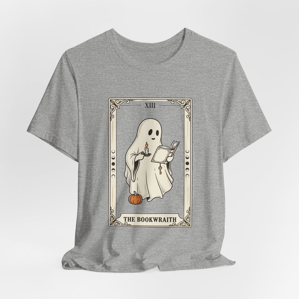 Bookwraith Ghost Reading Tee | Spooky Reader, Halloween Bookish
