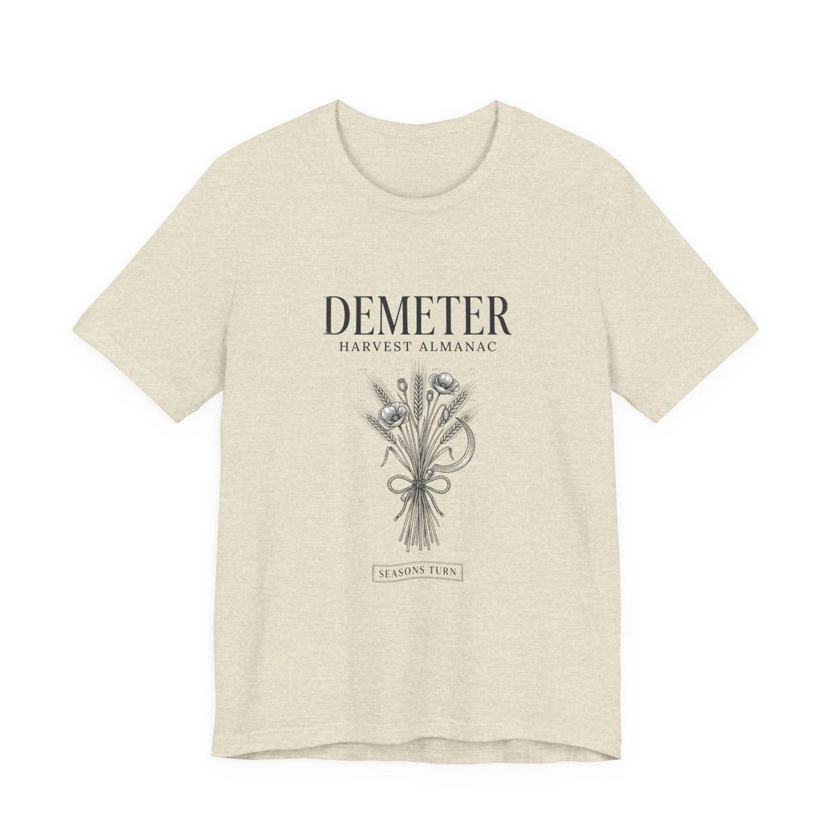 Demeter Harvest Almanac T-Shirt | Greek Mythology, Mythcore