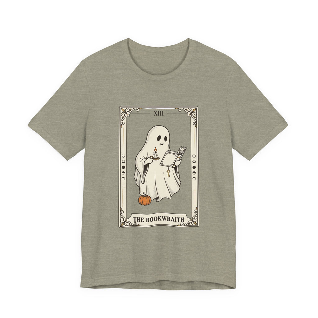 Bookwraith Ghost Reading Tee | Spooky Reader, Halloween Bookish