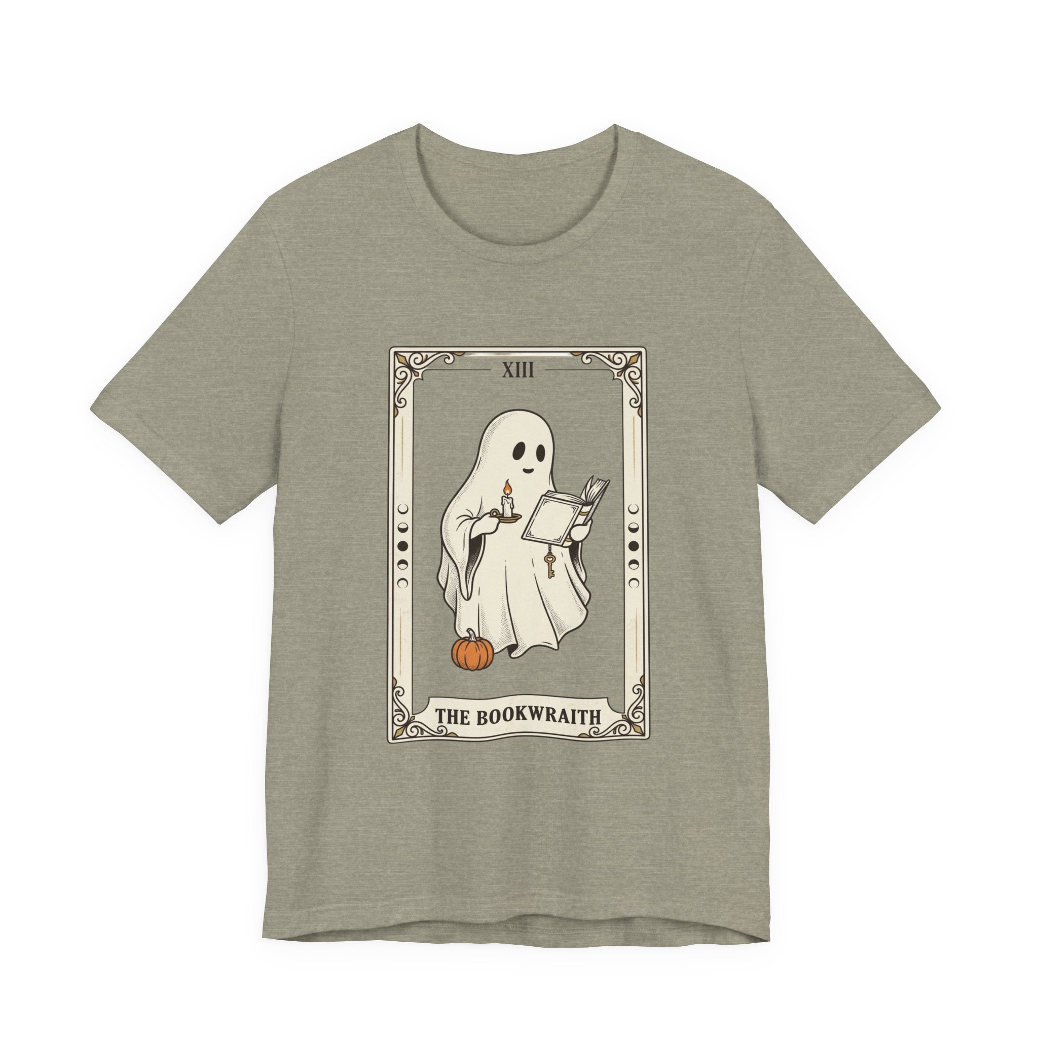 Bookwraith Ghost Reading Tee | Spooky Reader, Halloween Bookish