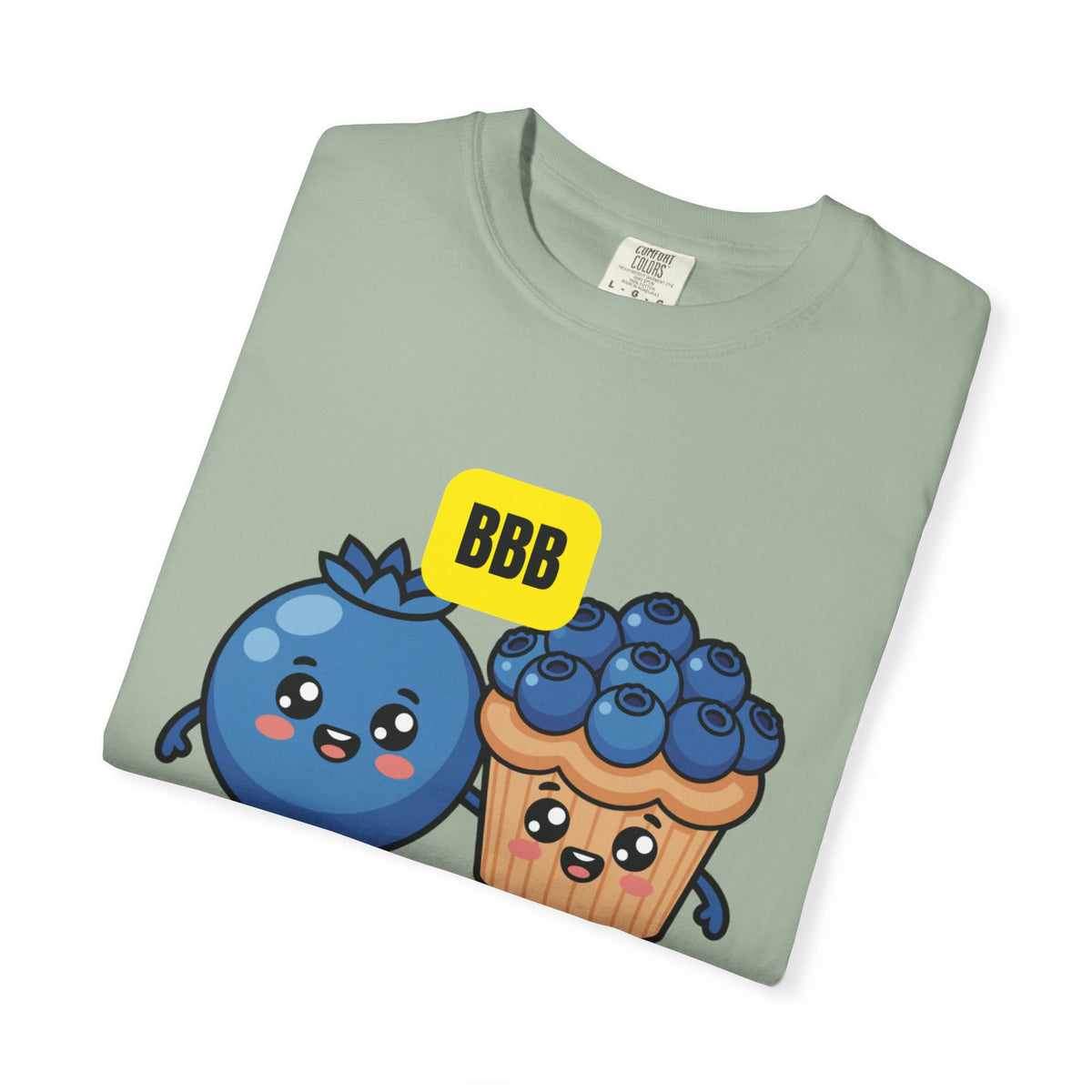 Blueberry’s Best Buddy T-Shirt — Cute Blueberry & Muffin Graphic Tee