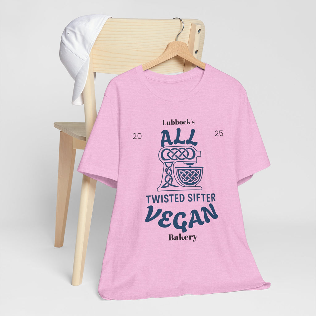 Twisted Sifter Bakery Logo Tee — Minimal Artisan Bakery T-Shirt