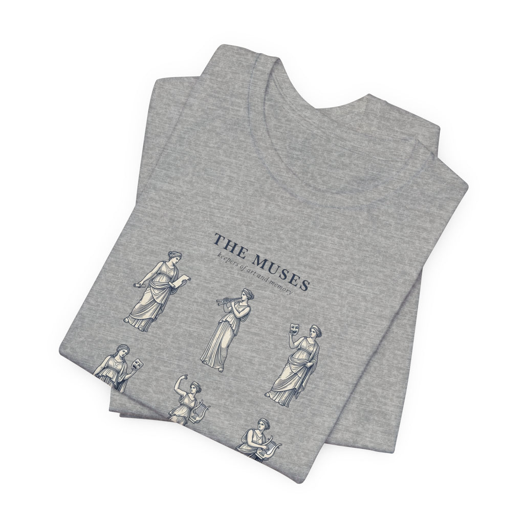 The Muses Tee | Greek Mythology, Mythcore Classic Art