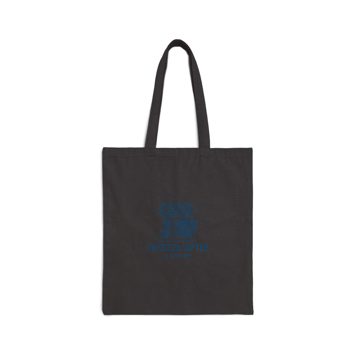 Bakery Logo Tote Bag — 'Twisted Sifter' Cotton Canvas Grocery Tote