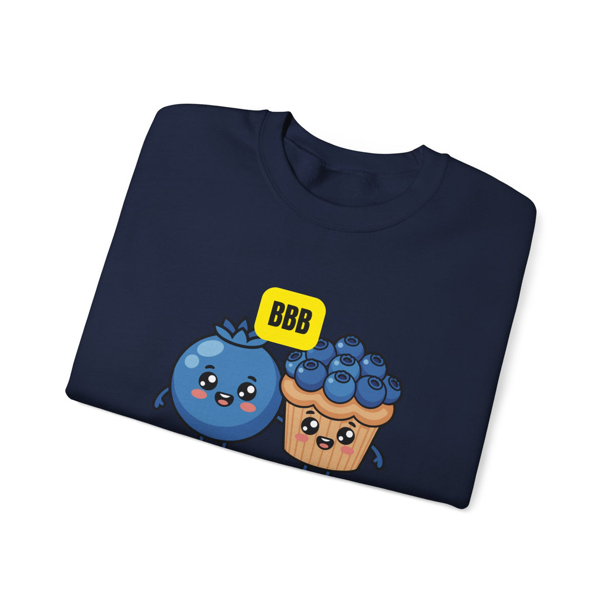 Blueberry Best Buddy Crewneck Sweatshirt