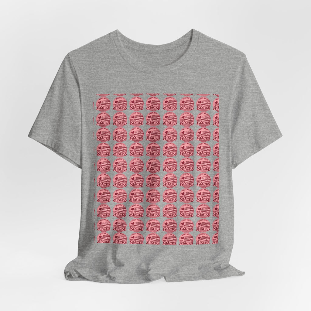 Red Pattern Graphic T-Shirt