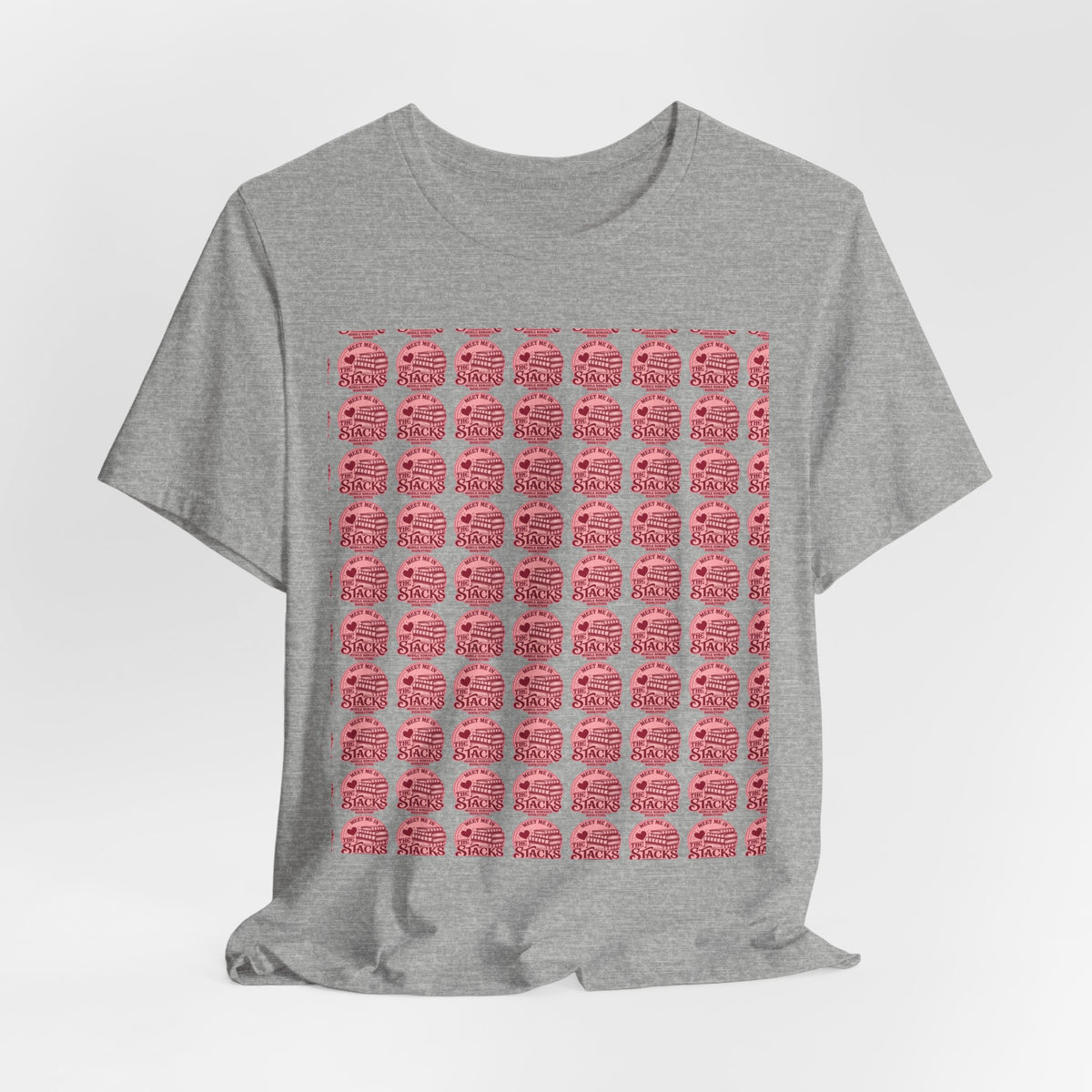 Red Pattern Graphic T-Shirt