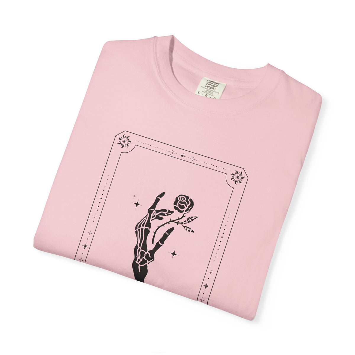 Tarot Skeleton Tee — The Chariot Illustration Graphic T-Shirt