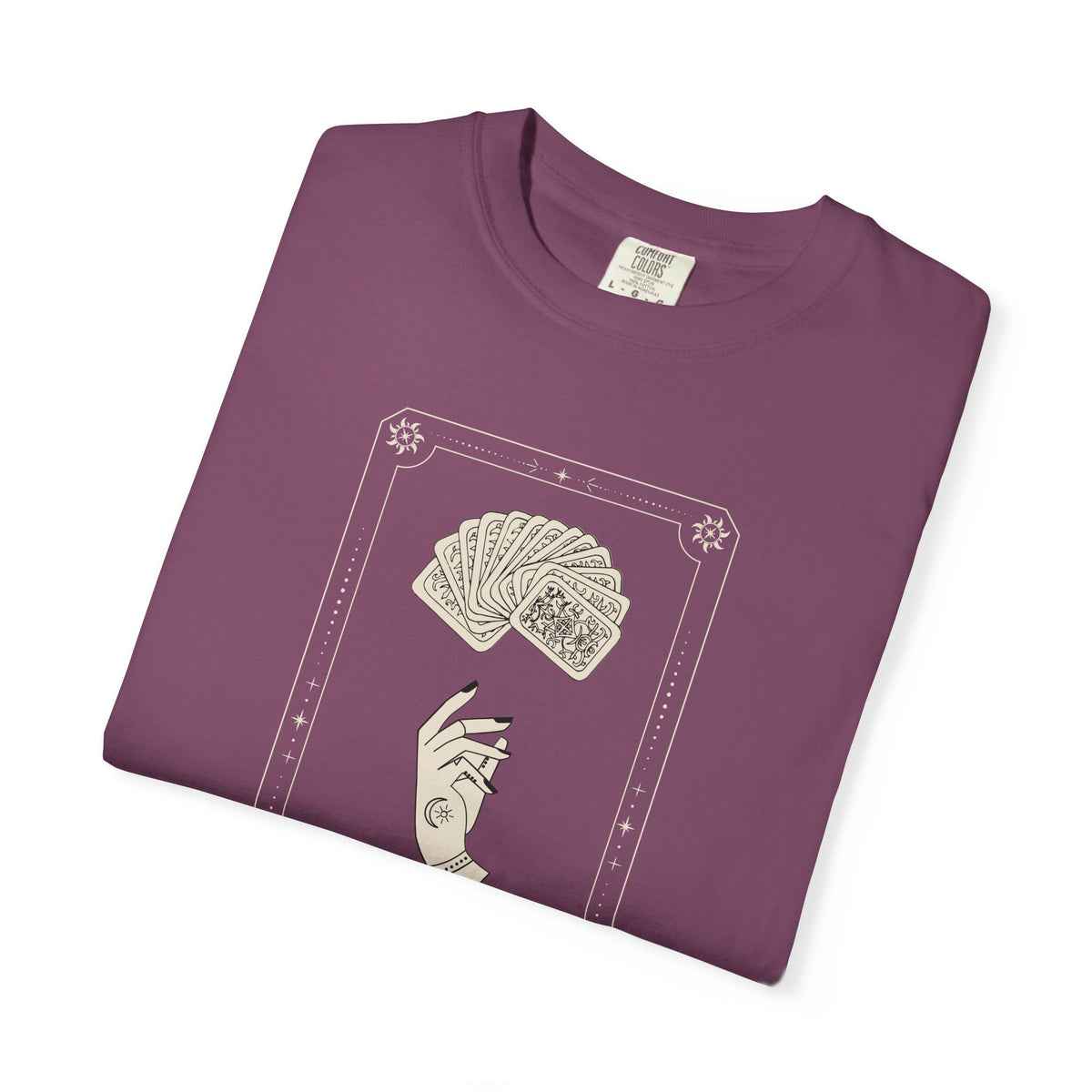 Tarot-Inspired 'Ace of Cups' Graphic T-Shirt — Minimal Occult Tee