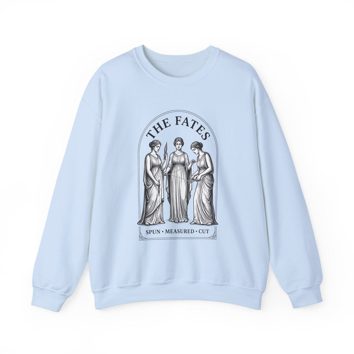 The Fates Greek Mythology Crewneck Sweatshirt | Mythcore Dark Academia
