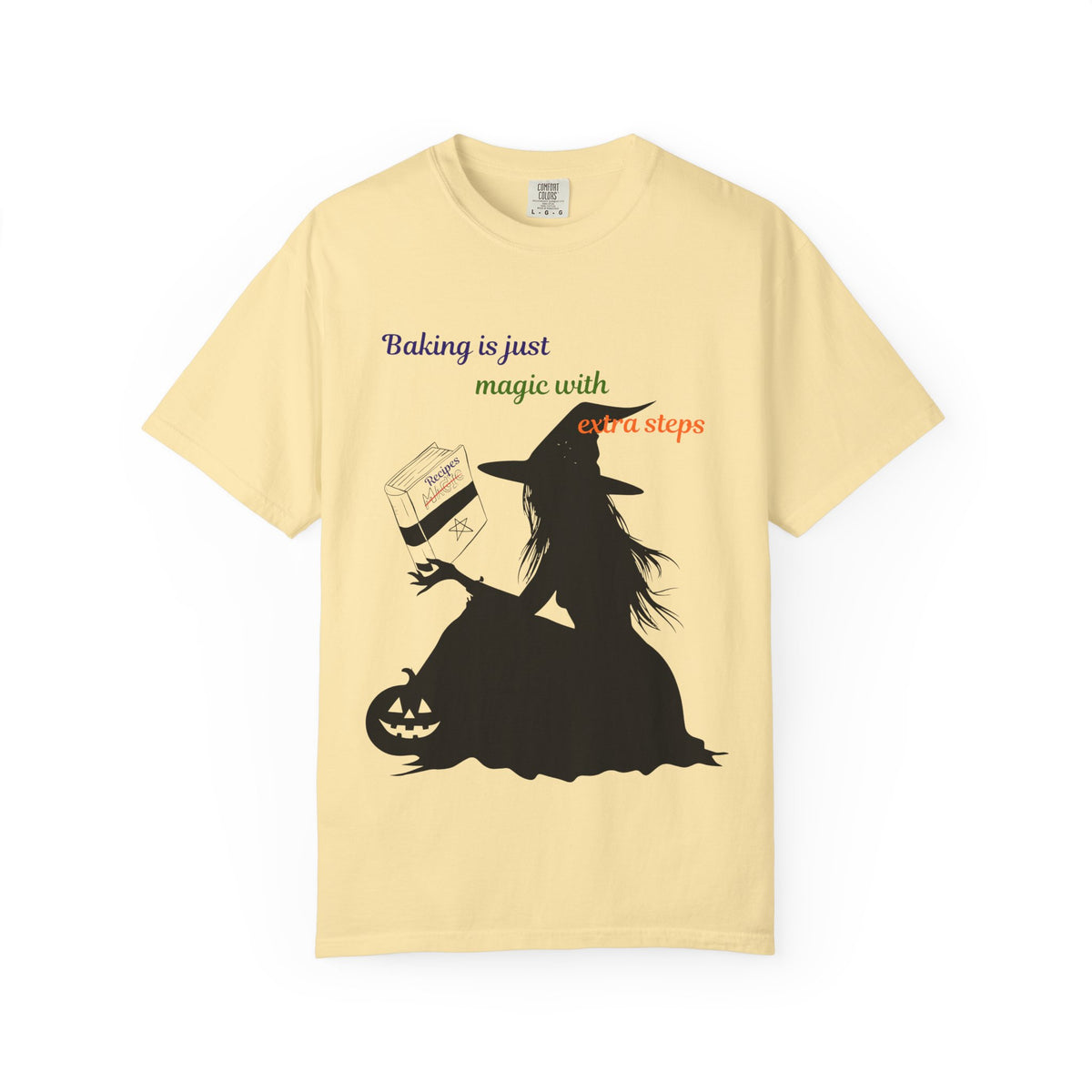 Witch Baker T-Shirt — "Baking is just magic with a step" Halloween Graphic Tee