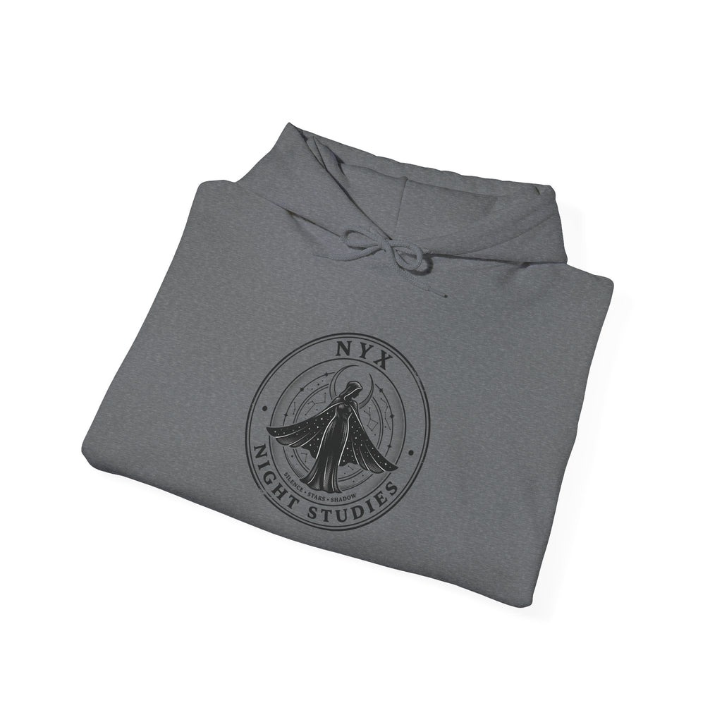 Nyx Night Studies Hoodie | Greek Mythology, Mythcore Emblem