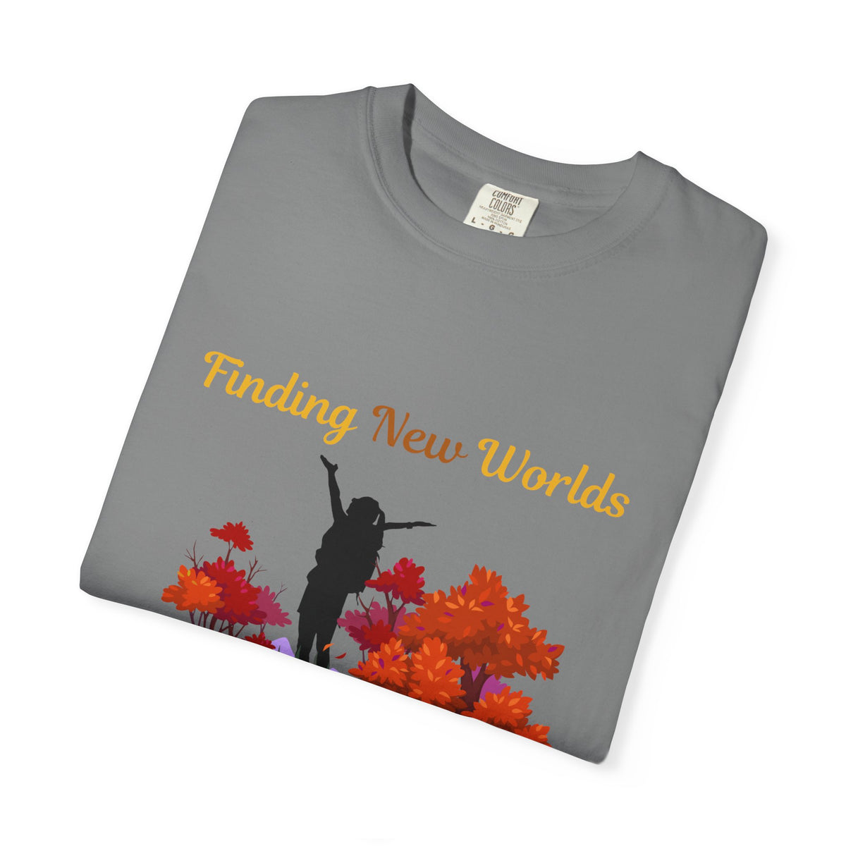 Book Lover T-Shirt — "Finding New Worlds One Chapter at a Time"