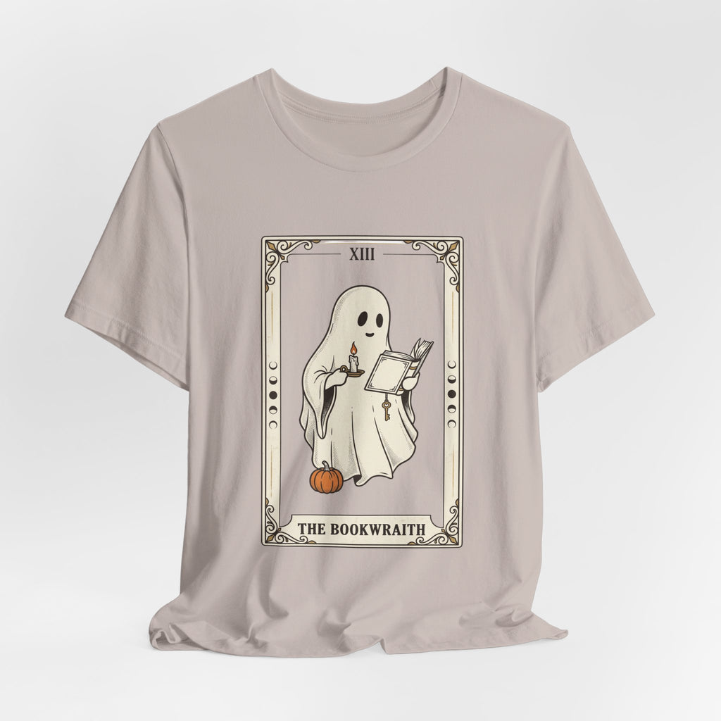 Bookwraith Ghost Reading Tee | Spooky Reader, Halloween Bookish