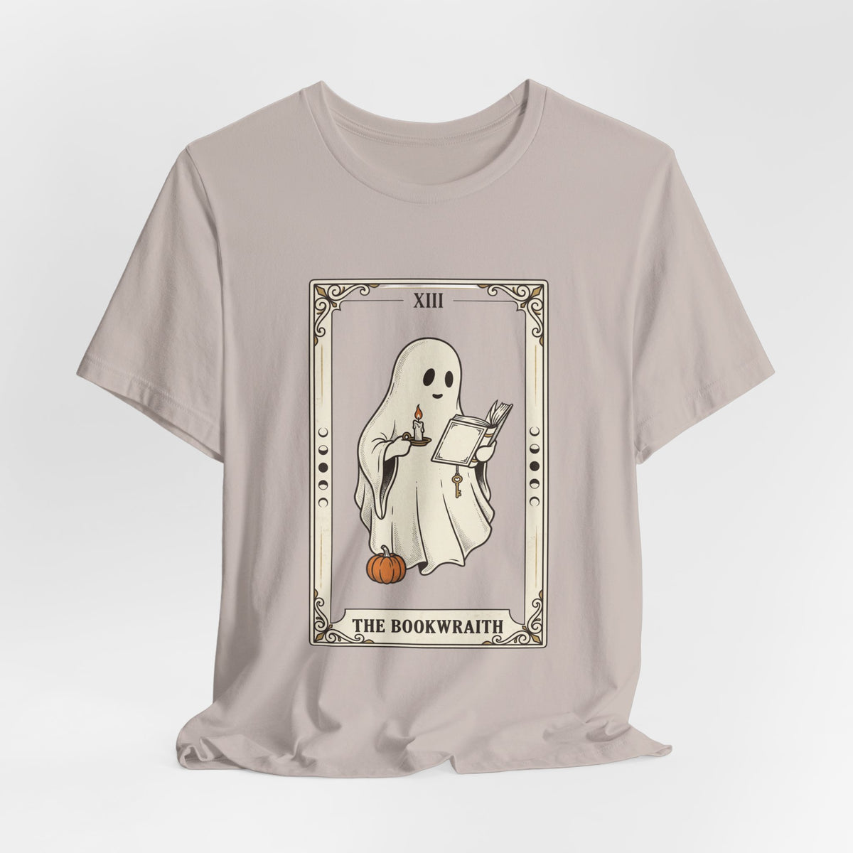 Bookwraith Ghost Reading Tee | Spooky Reader, Halloween Bookish