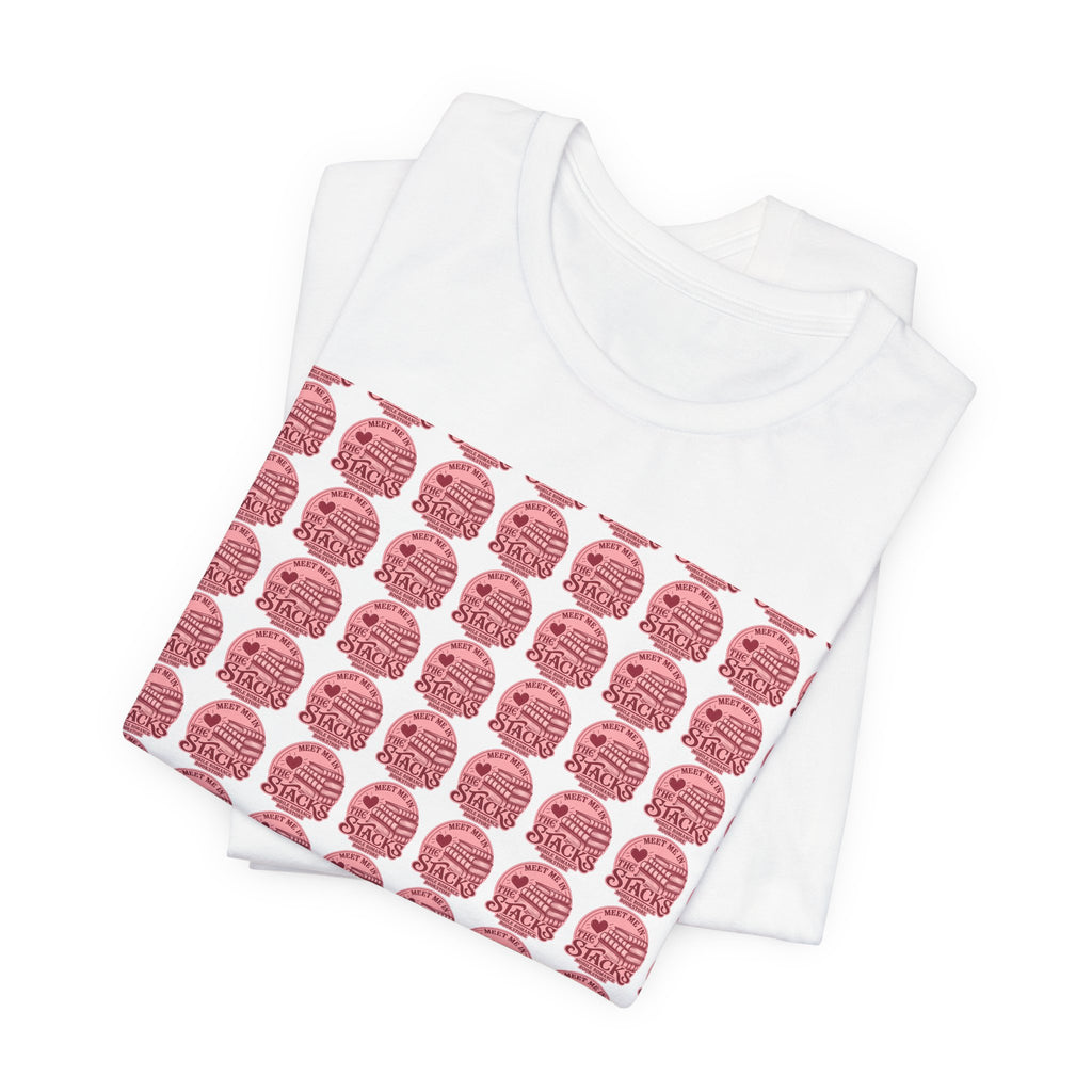 Red Pattern Graphic T-Shirt