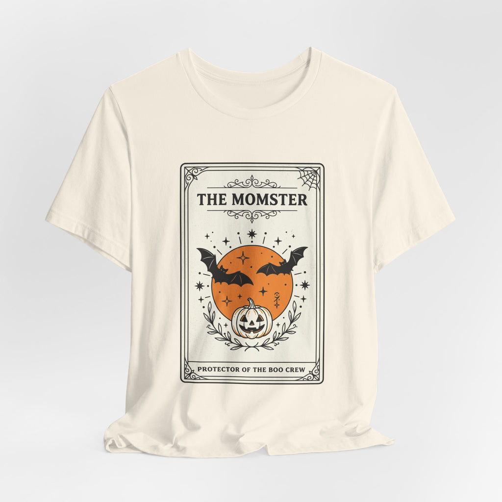 Momster Halloween Pumpkin Bat Tee | Momster Halloween T-Shirt