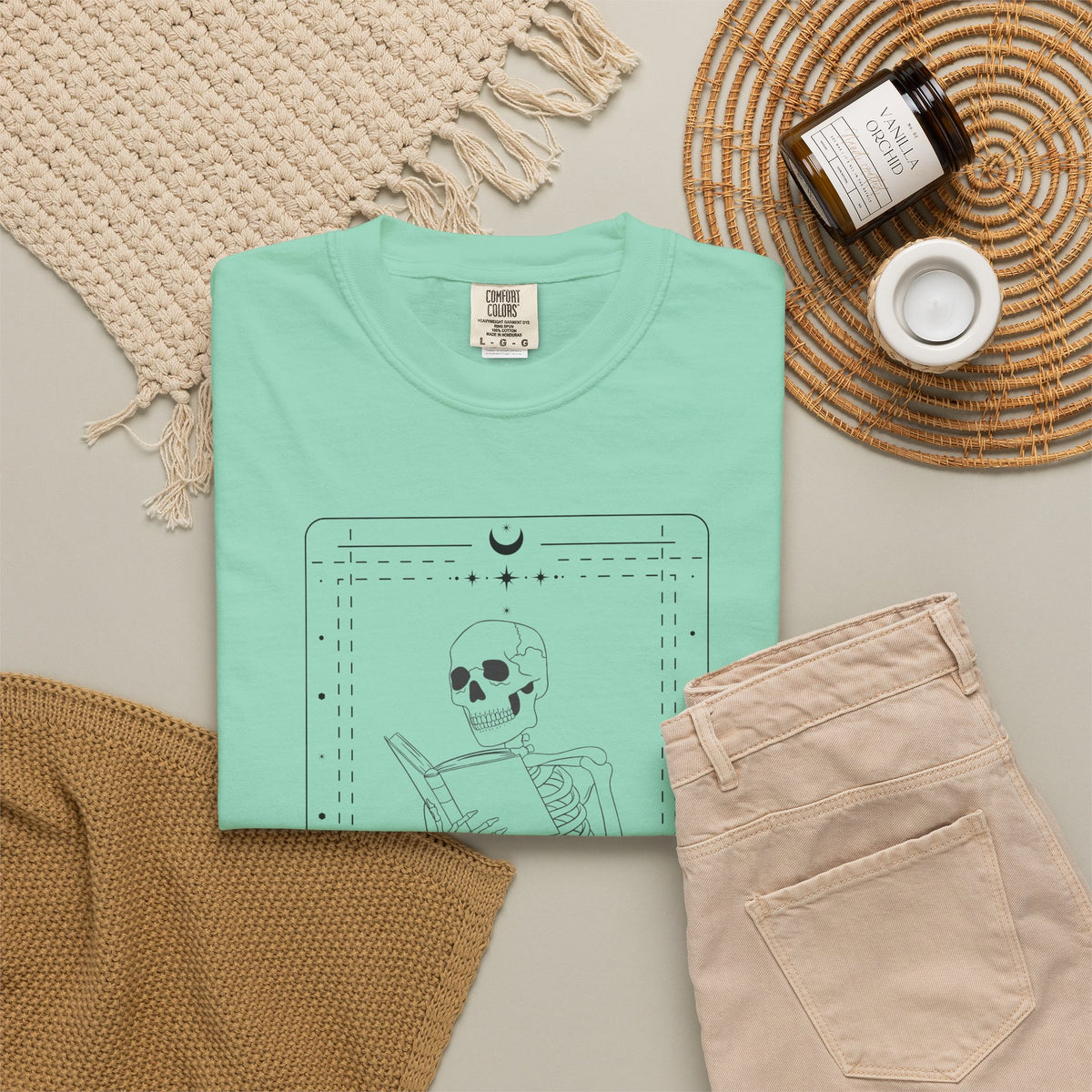 Book Lover T-Shirt — “Meet Me in the Stacks” Library Graphic Tee