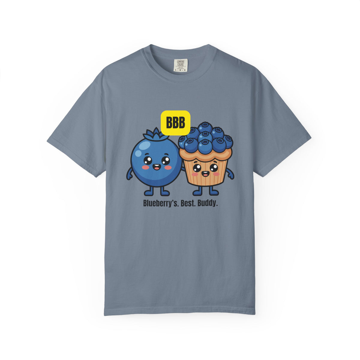 Blueberry’s Best Buddy T-Shirt — Cute Blueberry & Muffin Graphic Tee