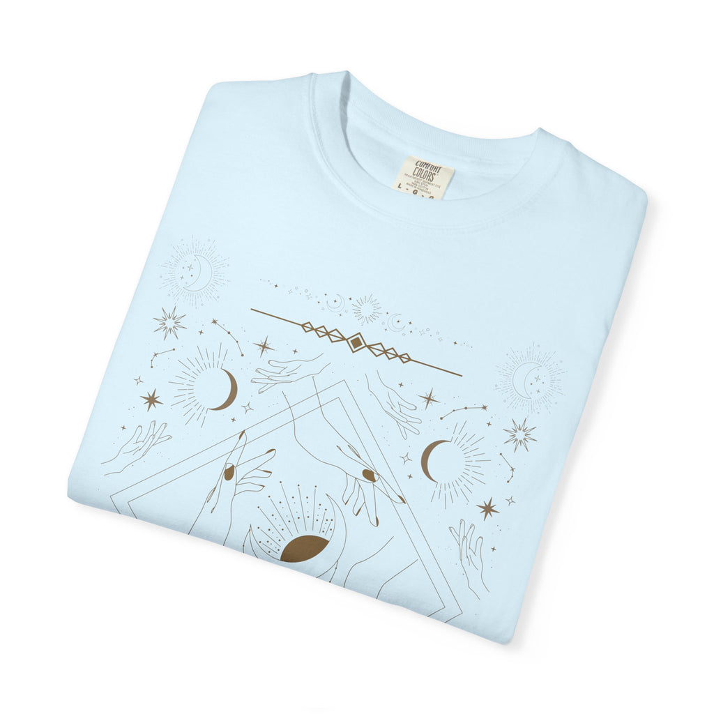 Celestial Moon Phases T-Shirt — Mystic Astrology Graphic Tee
