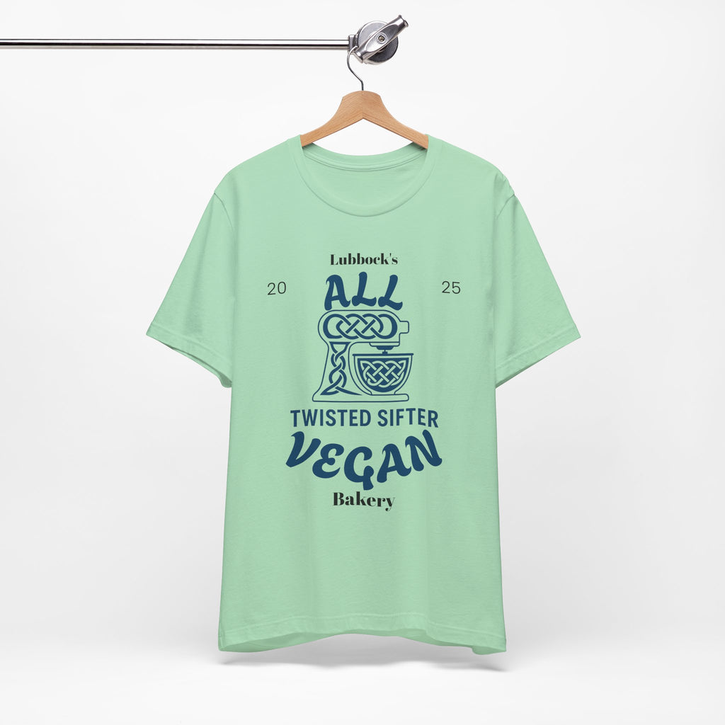 Twisted Sifter Bakery Logo Tee — Minimal Artisan Bakery T-Shirt
