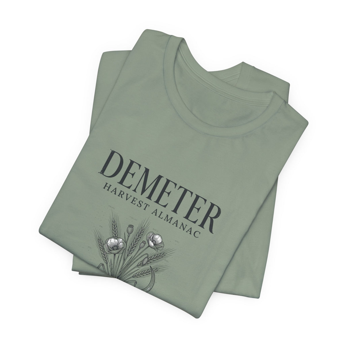 Demeter Harvest Almanac T-Shirt | Greek Mythology, Mythcore
