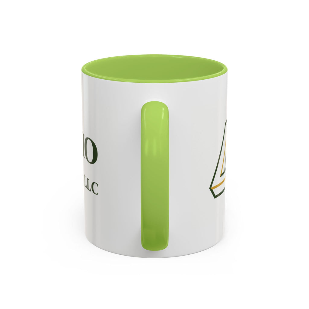 Sagefolio Advisors Logo Accent Coffee Mug — Branded Business Mug (11/15oz)