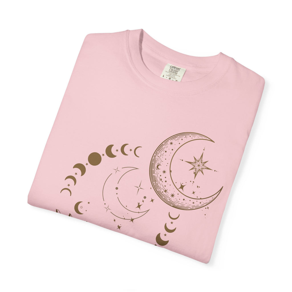Moon Phase T-Shirt — Celestial Crescent & Phases Graphic Tee