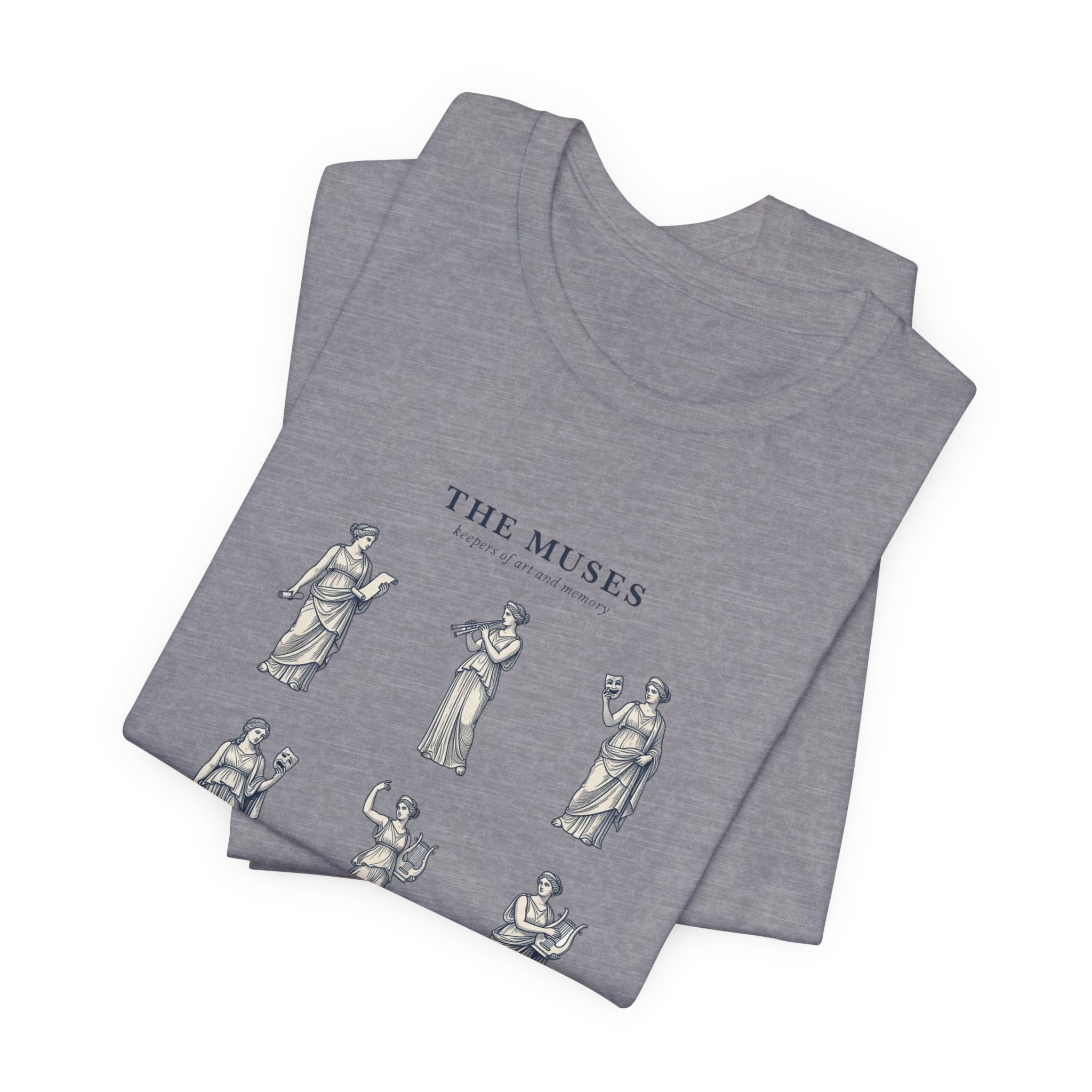 The Muses Tee | Greek Mythology, Mythcore Classic Art