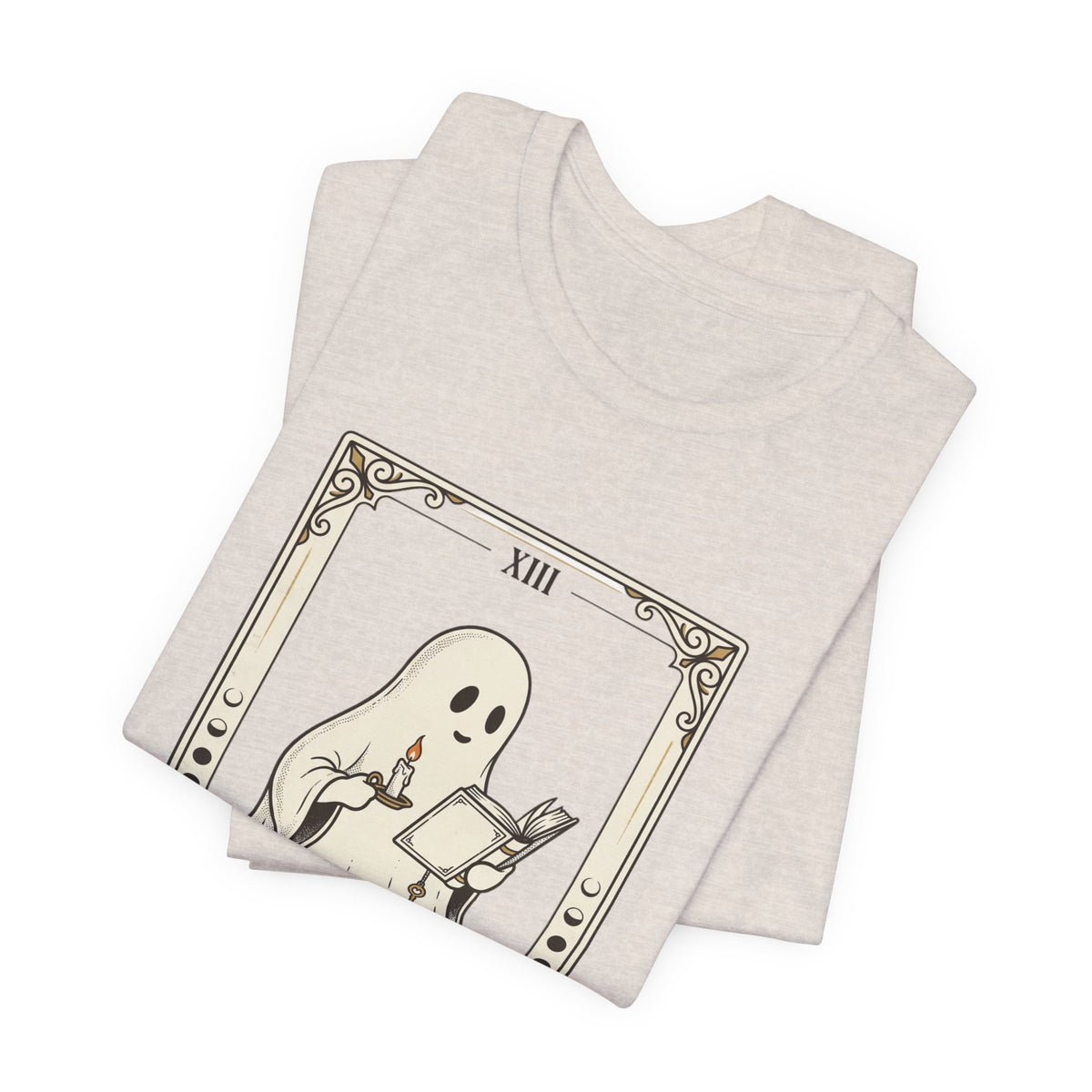Bookwraith Ghost Reading Tee | Spooky Reader, Halloween Bookish