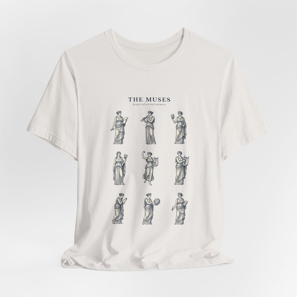 The Muses Tee | Greek Mythology, Mythcore Classic Art