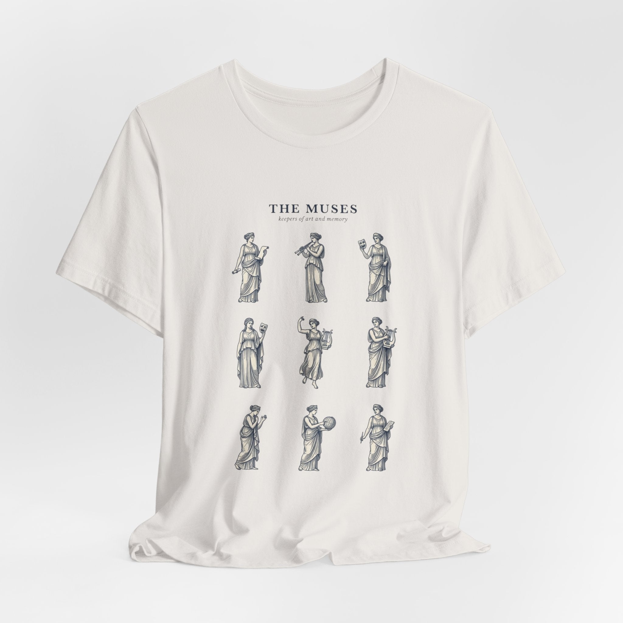 The Muses Tee | Greek Mythology, Mythcore Classic Art