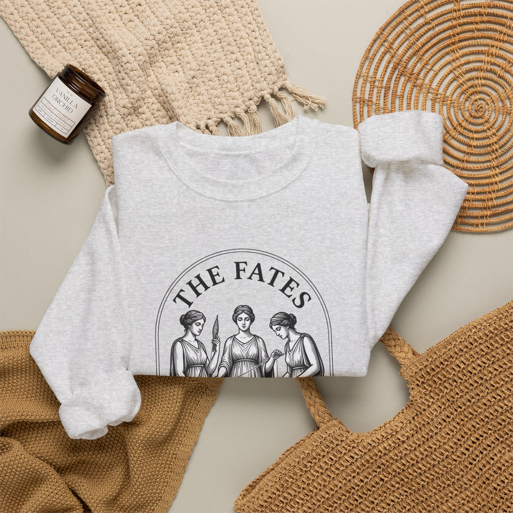 The Fates Greek Mythology Crewneck Sweatshirt | Mythcore Dark Academia